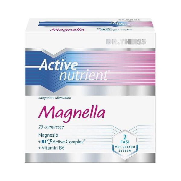 active nutrient magnella integratore magnesio 28 compresse