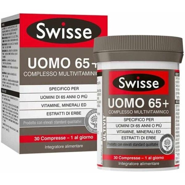 swisse uomo 65+ integratore multivitaminico 30 compresse