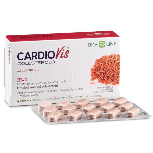 bios line cardiovis integratore colesterolo 30 compresse