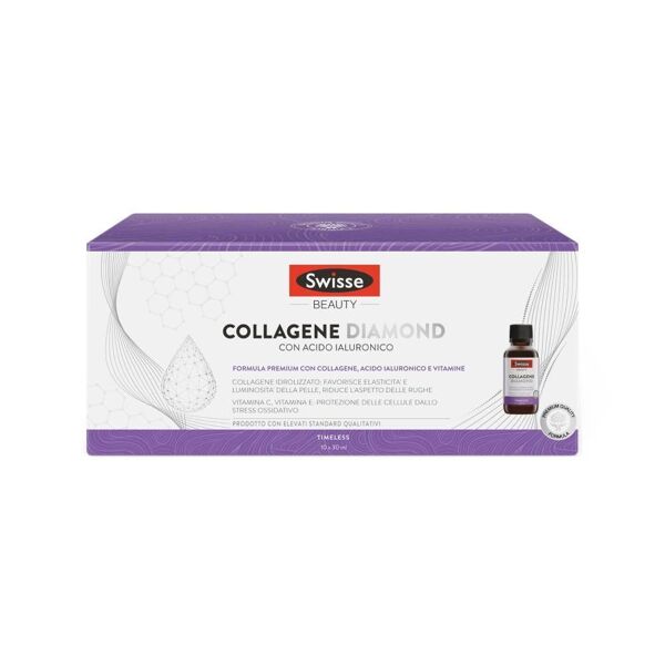 swisse collagene diamond integratore pelle 10 flaconcini