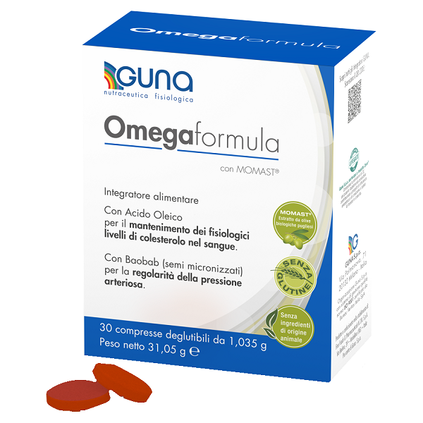 guna omega formula integratore benessere cardiovascolare 30 compresse