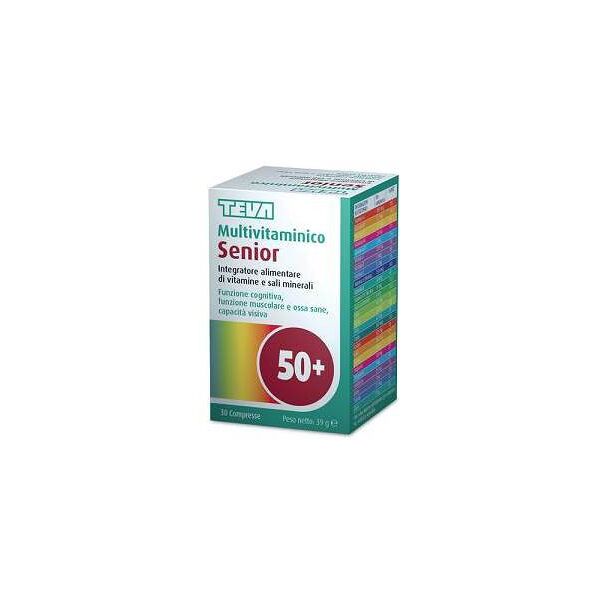 teva multivitaminico senior integratore vitamine e minerali 30 compresse