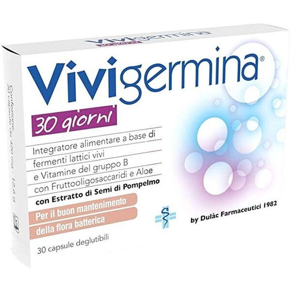 dulac vivigermina 30 giorni integratore fermenti lattici  30 capsule