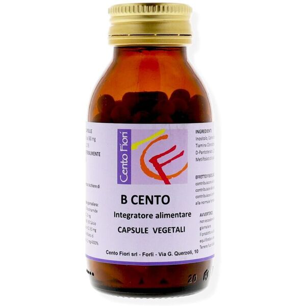 cento fiori b cento 100 integratore salute metabolica capsule vegetali