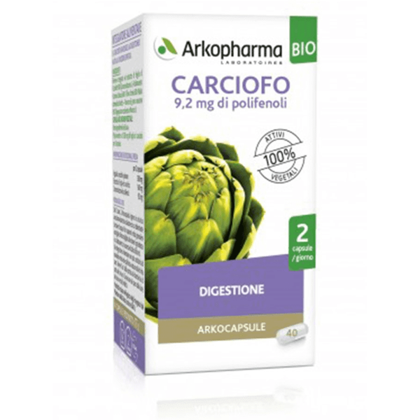 arkofarm arkopharma arkocapsule carciofo integratore digestione 40 capsule