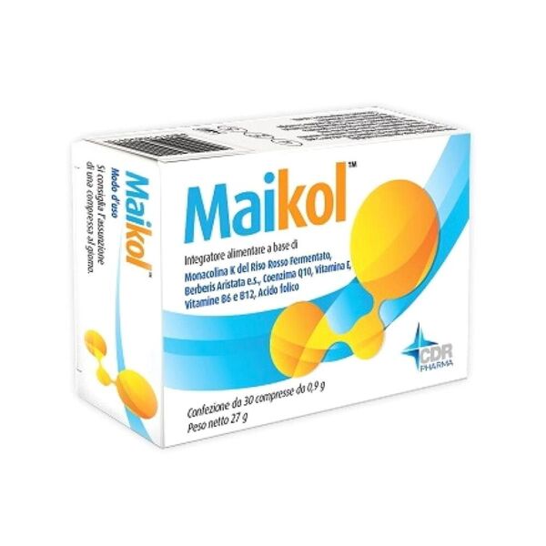 cdr pharma srl maikol integratore colesterolo 30 compresse