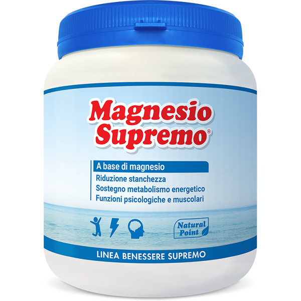 natural point magnesio supremo in polvere 300g