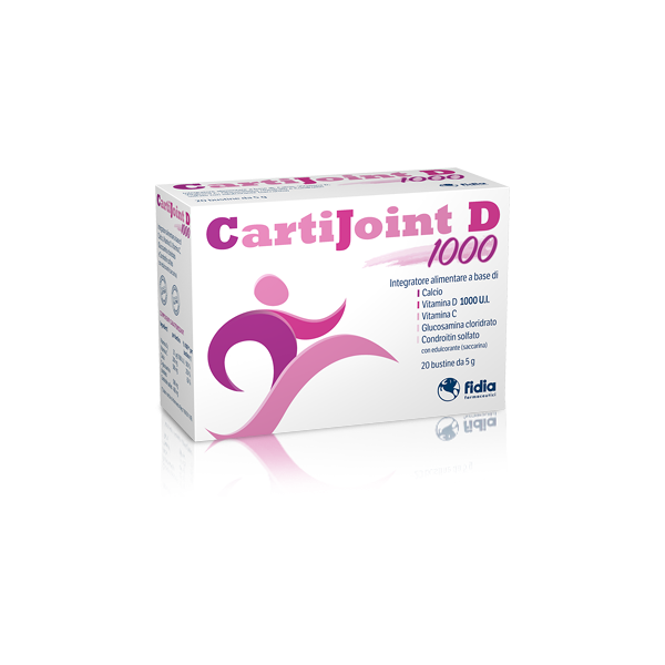 carti joint cartijoint d 1000 integratore benessere articolare 20 bustine