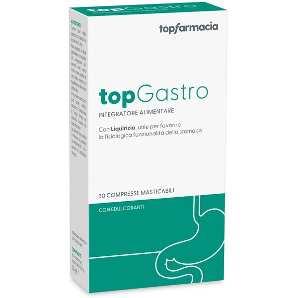 top farmacia top antiacido integratore anti acido 30 compresse