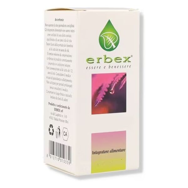 erbex biancospino integratore ansia 100 capsule