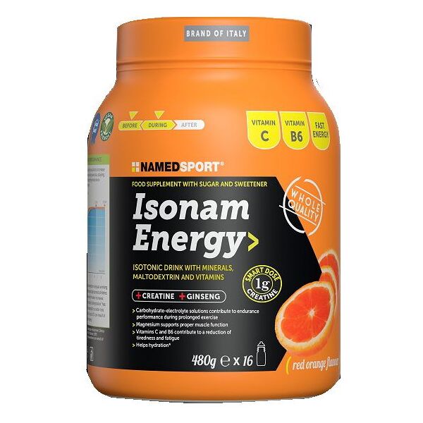 namedsport isonam energy orange integratore creatina 480g