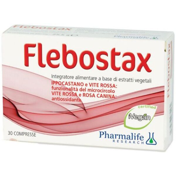 pharmalife research flebostax integratore funzionalità microcircolo 30 compresse