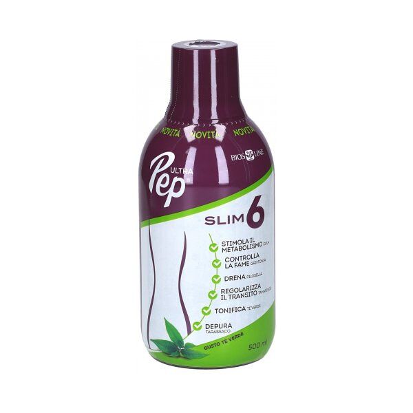 bios line ultra pep slim 6 te verde 500ml