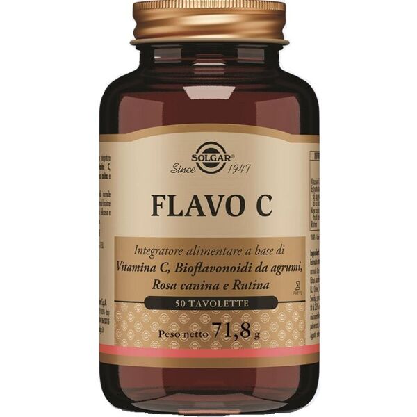 solgar flavo c integratore di vitamina c 50 tavolette