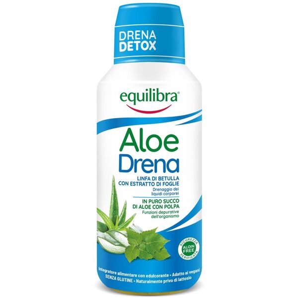 equilibra aloe vera drena integratore drenante 500ml