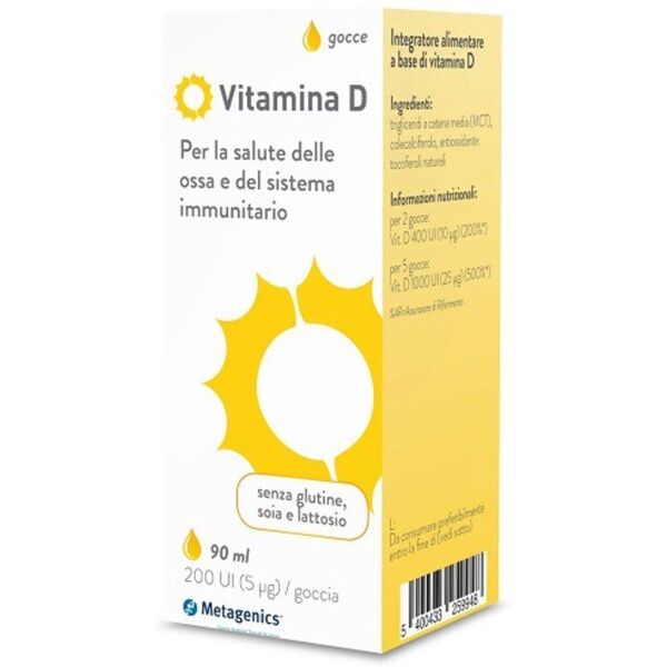 metagenics vitamina d liquido integratore di vitamina d 90ml