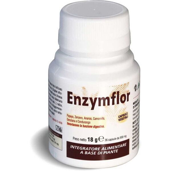 a.v.d. reform srl enzymflor integratore funzione digestiva 36 capsule