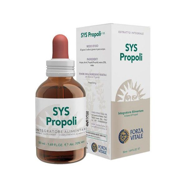 forza vitale sys propoli gocce integratore alimentare 50ml