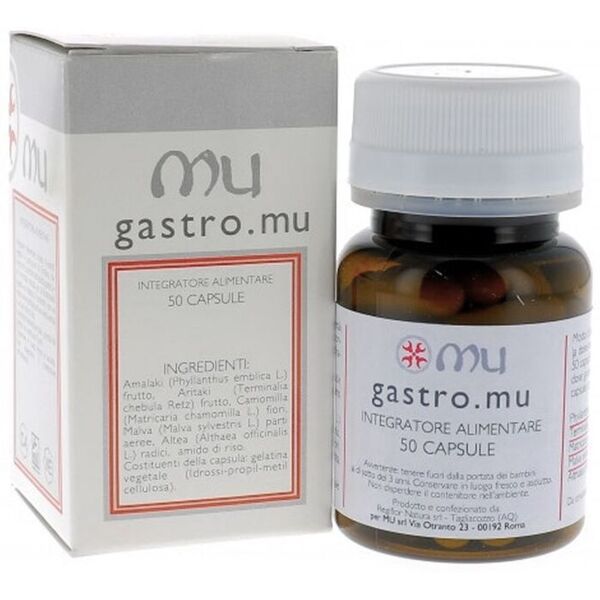 mu srl gastro mu integratore intestino 50 capsule