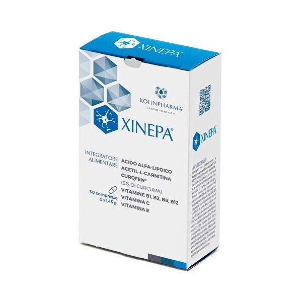 kolinpharma xinepa integratore sistema nervoso 30 compresse