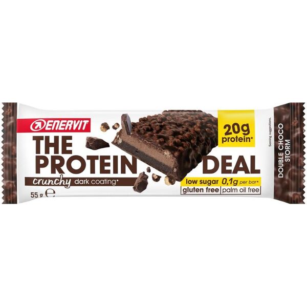 enervit the protein deal bar barretta proteica gusto double choco storm 55g