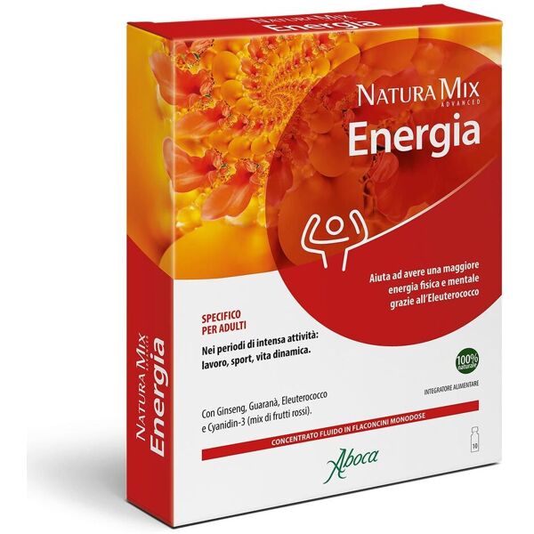 aboca natura mix advanced energia 10 fiale