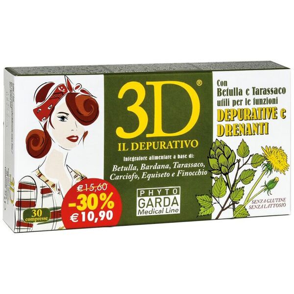 phyto garda 3d il depurativo 30 compresse