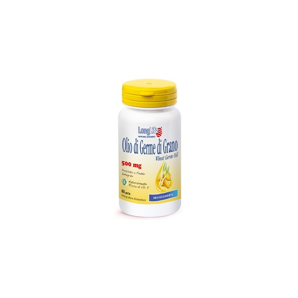 longlife olio germe grano integratore 500mg 60 perle