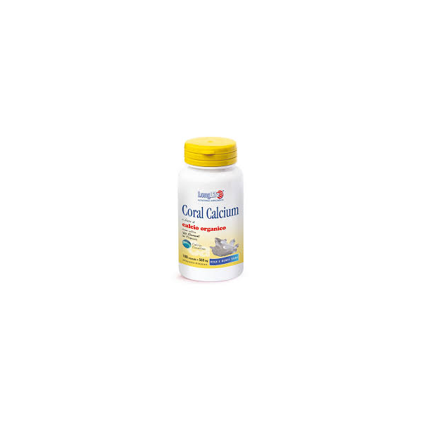 longlife coral calcium integratore ossa 100 capsule