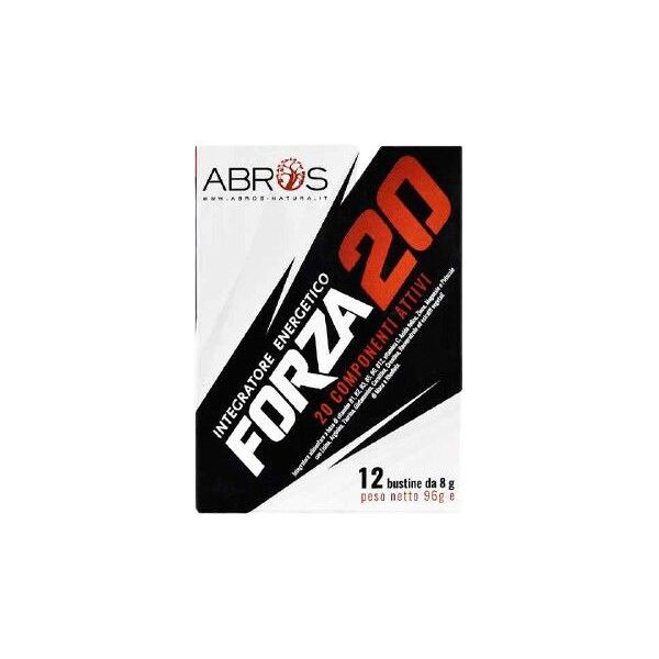 abros forza 20 integratore energetico 12 bustine