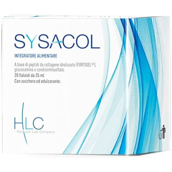 horizon lab company sysacol integratore articolazioni 20 fiale 15ml