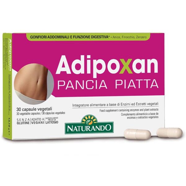 naturando adipoxan pancia piatta integratore 30 capsule