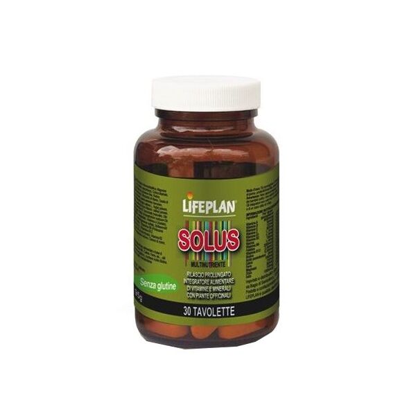 lifeplan solus integratore vitamine e minerali 30 tavolette