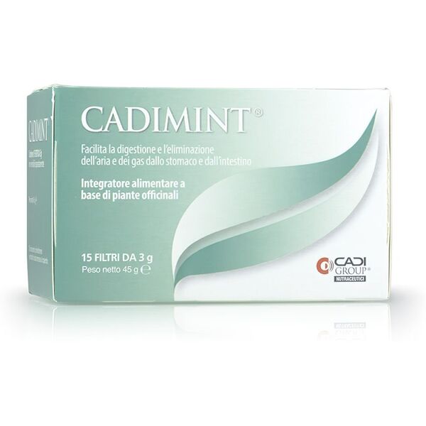 ca.di.group cadimint miscela di piante officinali digestive 15 filtri