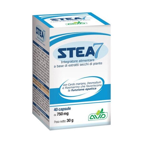 a.v.d. reform srl stea 7 integratore fegato 40 capsule