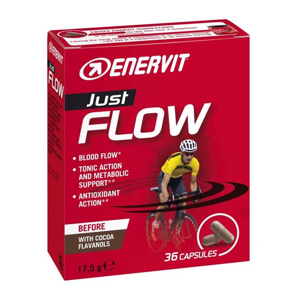 enervit just flow integratore energetico 36 capsule