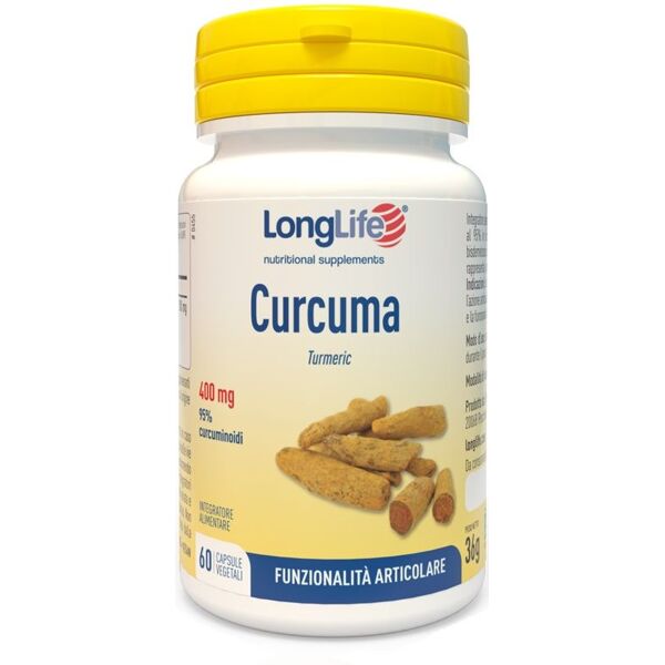 longlife curcuma integratore articolazioni 60 capsule