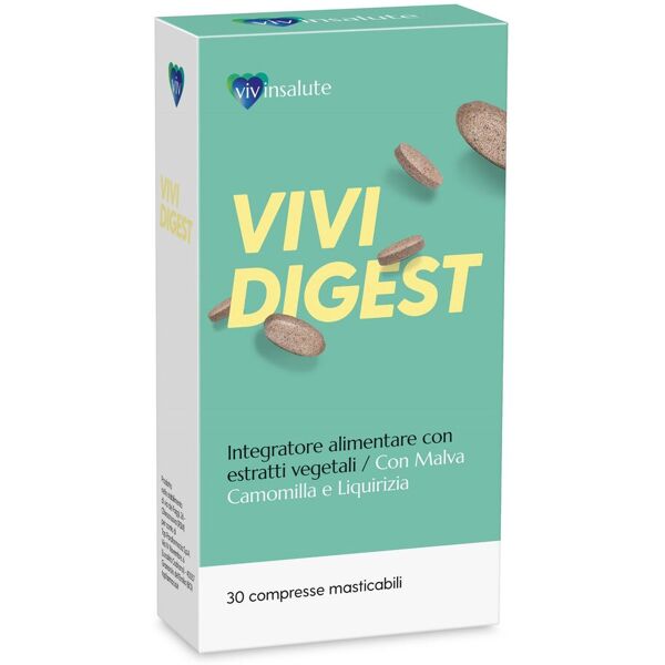 vivinsalute vivi digest integratore digestione 30 compresse