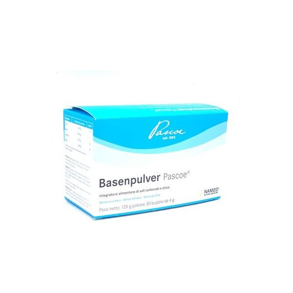 named basenpulver pascoe 120g polvere integratore alimentare 30 bustine