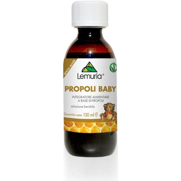 lemuria propoli baby integratore multivitaminico bambini 120ml