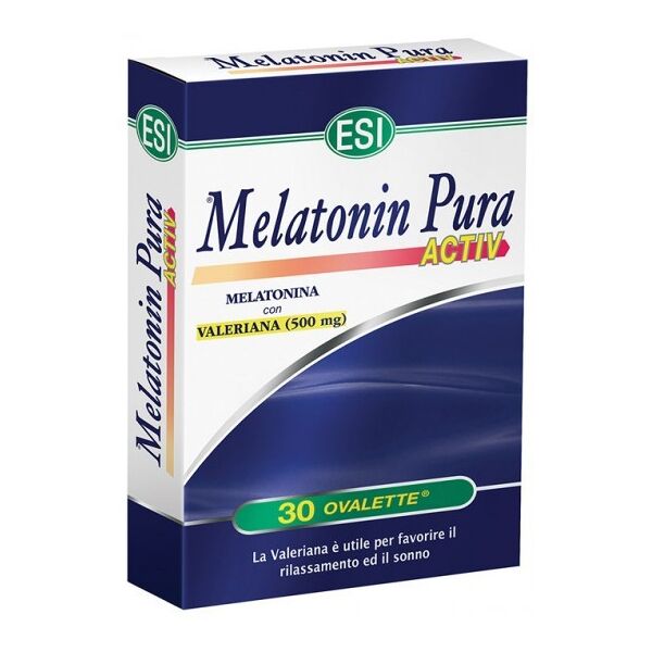 esi melatonin pura activ 30 ovalette