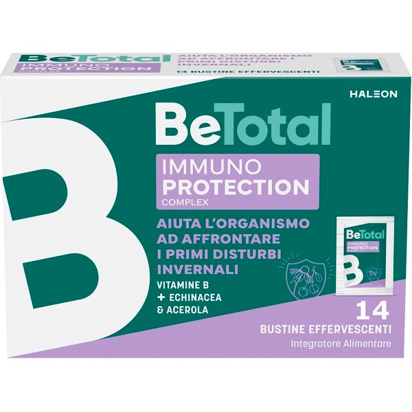 be-total immuno protection integratore alimentare difese immunitarie vitamina b zinco 14 bustine