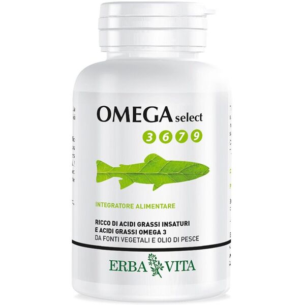 erba vita omega select 3679 integratore controllo colesterolo 120 perle