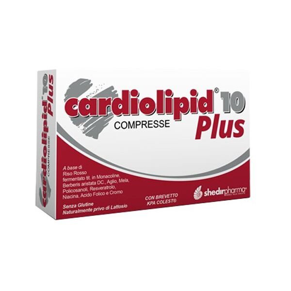 shedir cardiolipid 10 plus integratore di riso rosso 30 compresse