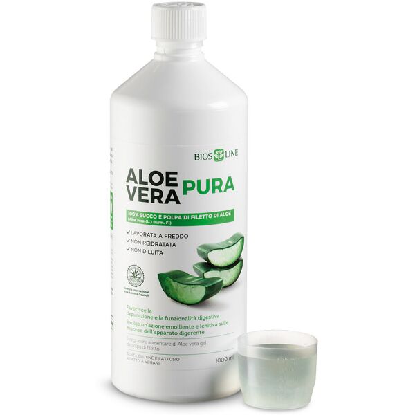 bios line aloe vera succo polpa 1 litro