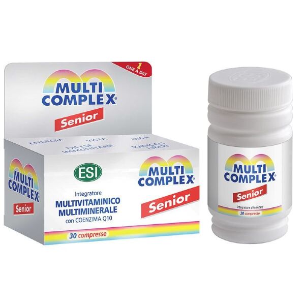 esi multicomplex senior integratore multivitaminico 30 compresse