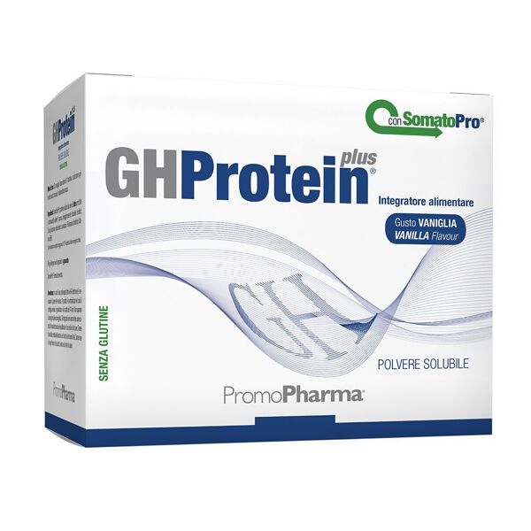 promopharma gh protein plus neutro vaniglia integratore aminoacidi 20 bustine