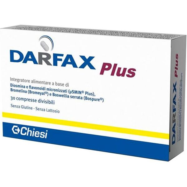 darfas darfax plus integratore gambe pesanti 30 compresse