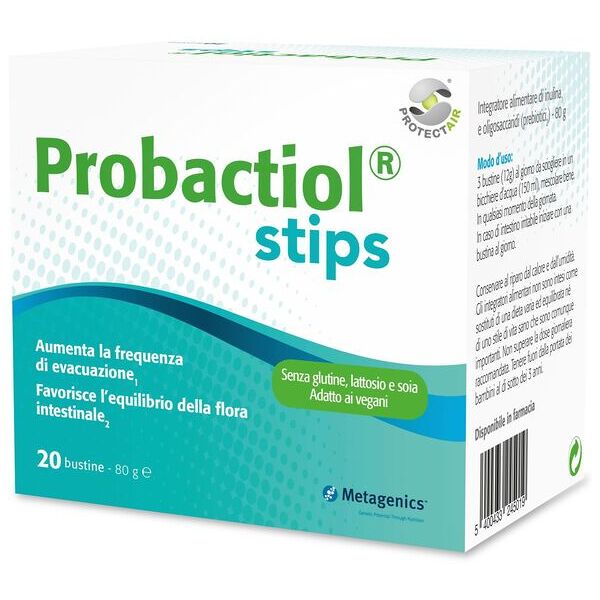 metagenics probactiol stips integratore flora intestinale 20 bustine