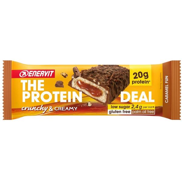 enervit the protein deal barretta proteica gusto caramello 55g